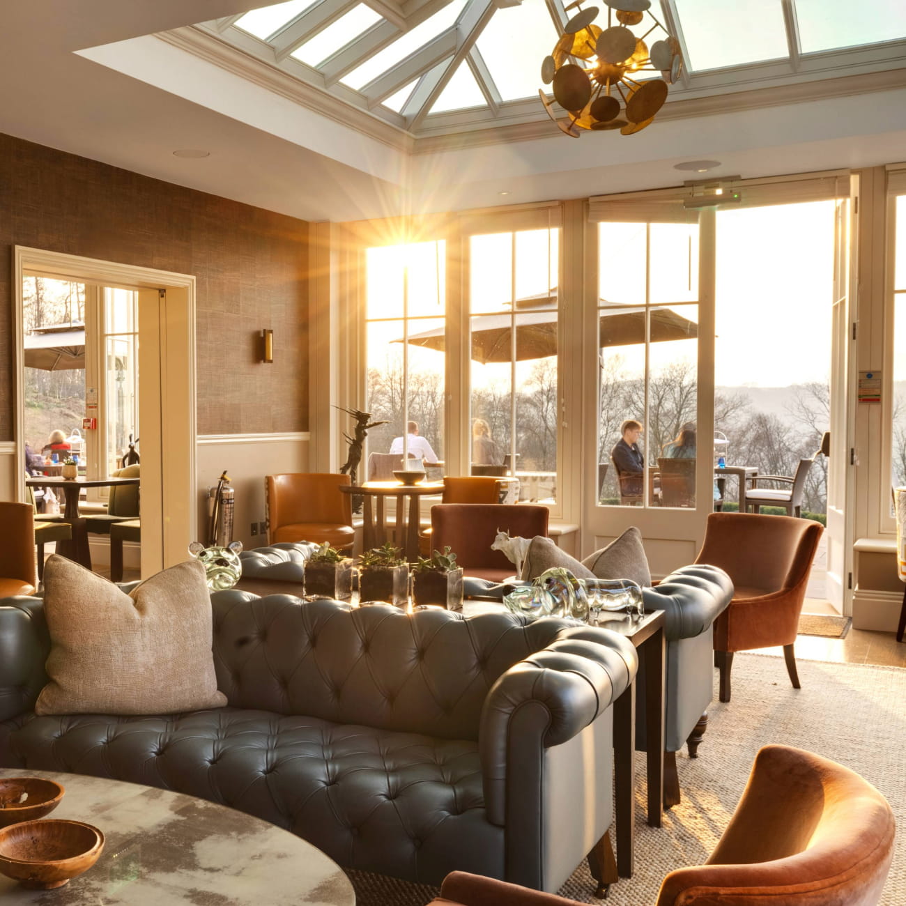 The Bar & Conservatory, Linthwaite House