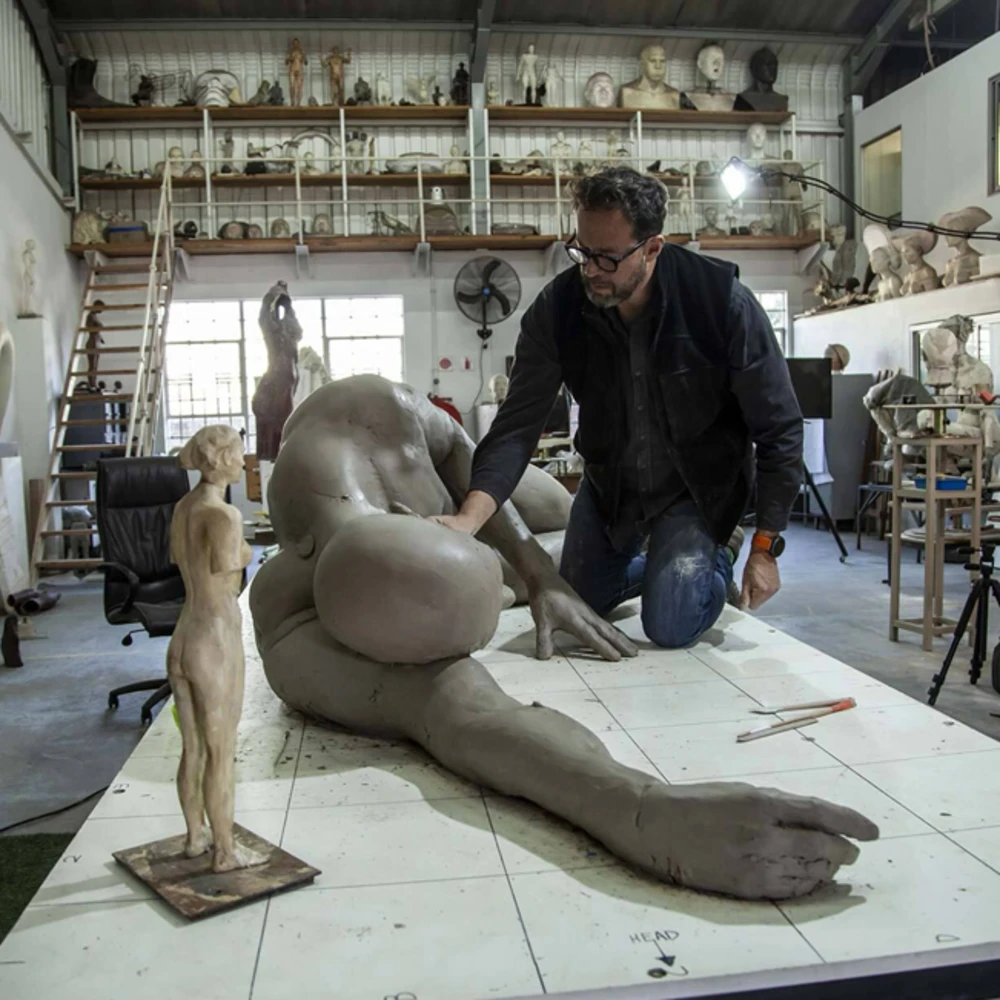 Exploring the Monumental Artistry of Angus Taylor at Leeu Estates image