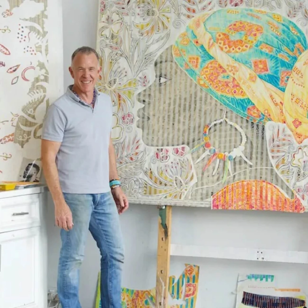 Gary Stephens’ Artist Residency at Leeu Estates | Everard Read Franschhoek image